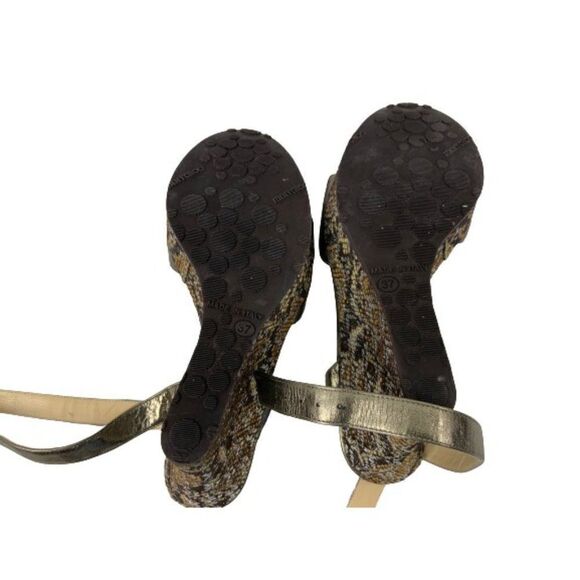 Jimmy Choo Wedge Sandals. Sz 37 - Picture 5 of 5